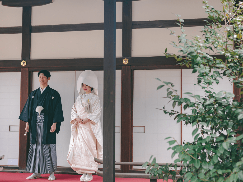 世界文化遺産の下鴨神社で白無垢を着る|レトロ婚