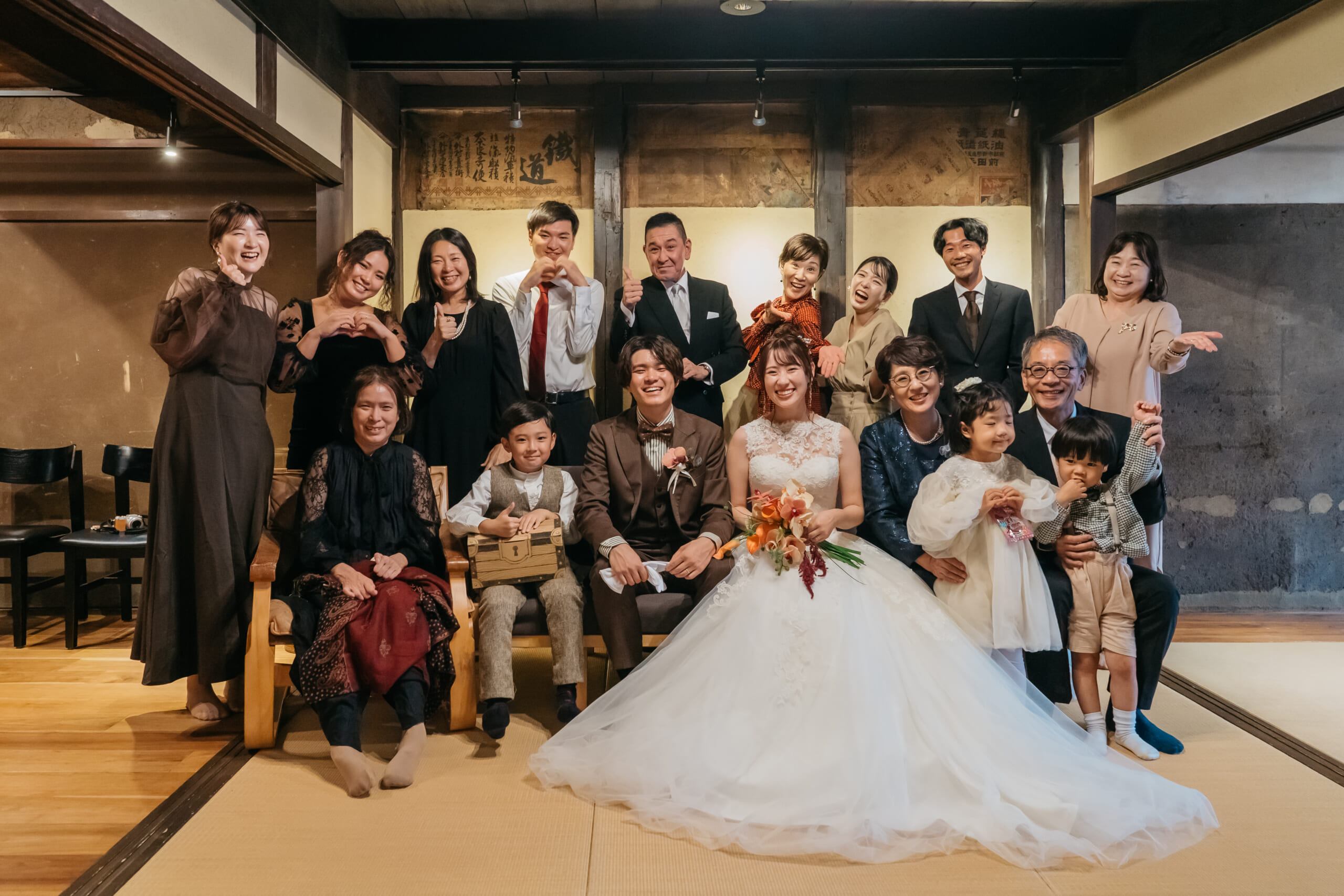 京都もやし町家の結婚式レポート_心温まる家族婚｜レトロ婚プロデュース